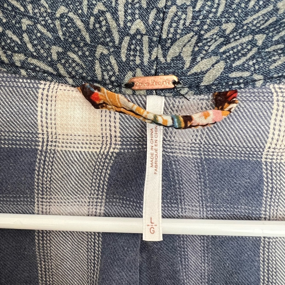 RARE Free People Songbird Patchwork Kimono Duster - Picture 7 of 7